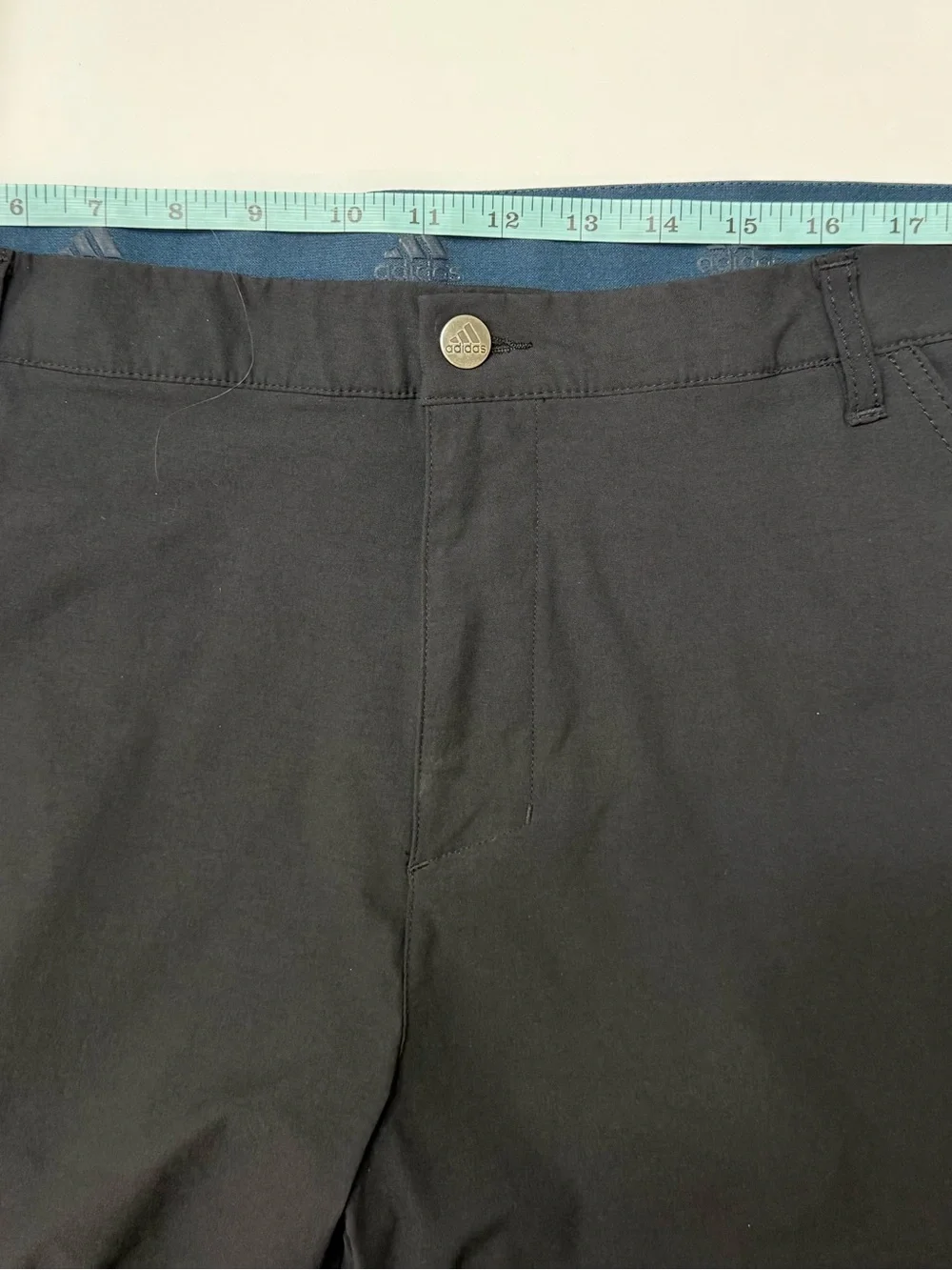 Men’s Adidas Golf Pants 42x30 Black Go-To 5 Pocket Tapered Fit Jet Black